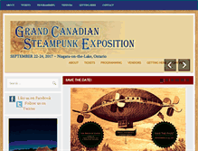 Tablet Screenshot of canadiansteampunk.com